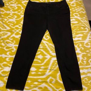 Size 18 Tall - Torrid premium stretch jeans in black